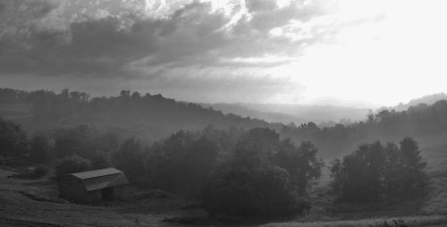 barn_bw_fog