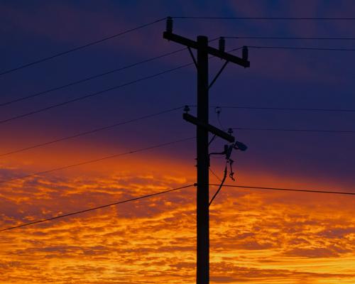 pole_sunset